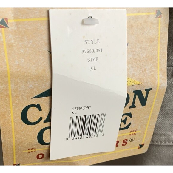 Canyon Guide Outfitters Canvas Jacket XL Barn Coat Zip Up Beige *United Concrete - Picture 12 of 16